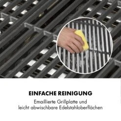 Highgrade 4 IB Gasgrill 6 Brenner 19,8 KW 71x46cm Grill Edelstahl -Haushaltsgeräte Geschäft 10032580 de 0010 logo