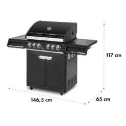 Highgrade 4 IB Gasgrill 6 Brenner 19,8 KW 71x46cm Grill Edelstahl -Haushaltsgeräte Geschäft 10032580 yy 0011 logo