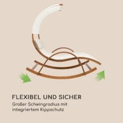 Mauritius Schwingliege Mit Dach ComfortMesh 180kg Max.wetterfest Creme -Haushaltsgeräte Geschäft 10032587 de 0003 logo