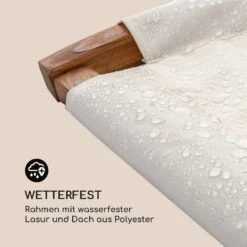 Mauritius Schwingliege Mit Dach ComfortMesh 180kg Max.wetterfest Creme -Haushaltsgeräte Geschäft 10032587 de 0007 logo