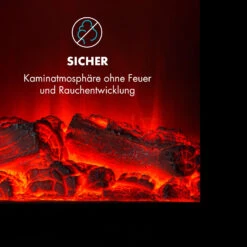 Copenhagen Elektrischer Kamin 950/1900W Thermostat Glasfront -Haushaltsgeräte Geschäft 10032588 de 0007 logo