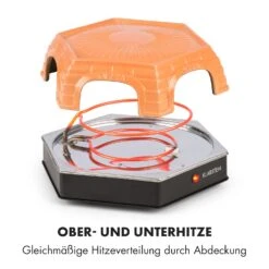 Capricciosa Pizzaofen 1500W Abdeckung Aus Terracotta Warmhaltefunktion 17 Capricciosa Pizzaofen 1500W Abdeckung Aus Terracotta Warmhaltefunktion -Haushaltsgeräte Geschäft 10032597 de 0007 logo