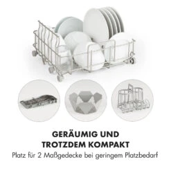 Amazonia Mini Geschirrspülmaschine 6 Programme LED-Display -Haushaltsgeräte Geschäft 10032678 de 0003 logo