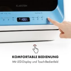 Amazonia Mini Geschirrspülmaschine 6 Programme LED-Display -Haushaltsgeräte Geschäft 10032678 de 0004 logo