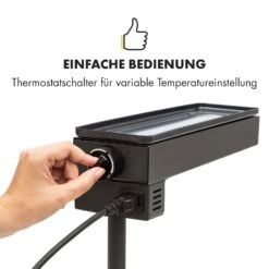 Appenzell Peak Raclette Mit Grill 1000W Thermostatschalter Schwarz -Haushaltsgeräte Geschäft 10032694 de 0003 logo