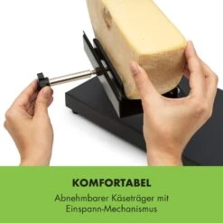 Appenzell Peak Raclette Mit Grill 1000W Thermostatschalter Schwarz -Haushaltsgeräte Geschäft 10032694 de 0005 logo