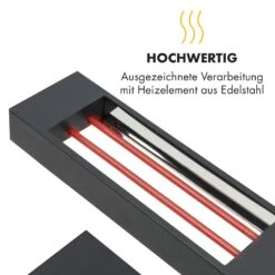 Appenzell Peak Raclette Mit Grill 1000W Thermostatschalter Schwarz -Haushaltsgeräte Geschäft 10032694 de 0006 logo