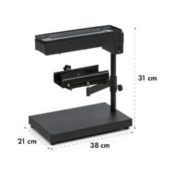 Appenzell Peak Raclette Mit Grill 1000W Thermostatschalter Schwarz -Haushaltsgeräte Geschäft 10032694 yy 0008 logo