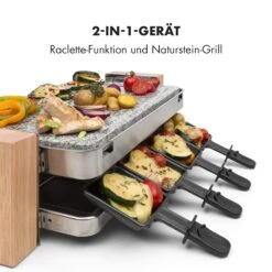 Prime-Rib Raclettegrill 8 Pers. 1500 W Natursteinplatte Edelstahl Holz -Haushaltsgeräte Geschäft 10032695 de 0004 logo