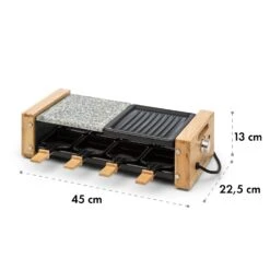 Chateaubriand Nuovo Raclette 1200W Aluminium / Stein 8 Personen Holz 15 Chateaubriand Nuovo Raclette 1200W Aluminium / Stein 8 Personen Holz -Haushaltsgeräte Geschäft 10032729 yy 0007 logo