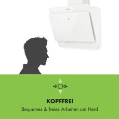 Klarstein Aurica 60 Dunstabzugshaube 60cm 600 M³/h LED Touch Glas Weiß 15 Klarstein Aurica 60 Dunstabzugshaube 60cm 600 M³/h LED Touch Glas Weiß -Haushaltsgeräte Geschäft 10032765 de 0004 logo