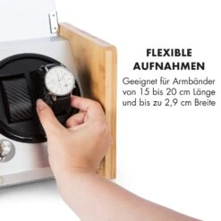 Hanoi 2 Uhrenbeweger, 2 Uhren, 3 Geschwindigkeiten, 4 Modi, Bambus -Haushaltsgeräte Geschäft 10032797 de 0007 logo