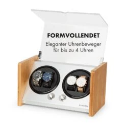 Hanoi 4 Uhrenbeweger, 4 Uhren, 3 Geschwindigkeiten, 4 Modi, Bambus -Haushaltsgeräte Geschäft 10032798 de 0003 logo