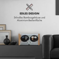 Hanoi 4 Uhrenbeweger, 4 Uhren, 3 Geschwindigkeiten, 4 Modi, Bambus -Haushaltsgeräte Geschäft 10032798 de 0005 logo