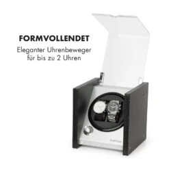 Tokyo 2 Uhrenbeweger, 2 Uhren, 3 Geschwindigkeiten, 4 Modi, Schwarz -Haushaltsgeräte Geschäft 10032799 de 0003 logo