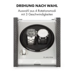 Tokyo 2 Uhrenbeweger, 2 Uhren, 3 Geschwindigkeiten, 4 Modi, Schwarz -Haushaltsgeräte Geschäft 10032799 de 0004 logo