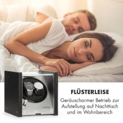 Tokyo 2 Uhrenbeweger, 2 Uhren, 3 Geschwindigkeiten, 4 Modi, Schwarz -Haushaltsgeräte Geschäft 10032799 de 0006 logo