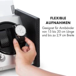 Tokyo 2 Uhrenbeweger, 2 Uhren, 3 Geschwindigkeiten, 4 Modi, Schwarz -Haushaltsgeräte Geschäft 10032799 de 0007 logo