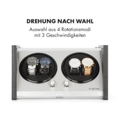 Tokyo 4 Uhrenbeweger, 4 Uhren, 3 Geschwindigkeiten, 4 Modi, Schwarz -Haushaltsgeräte Geschäft 10032800 de 0004 logo