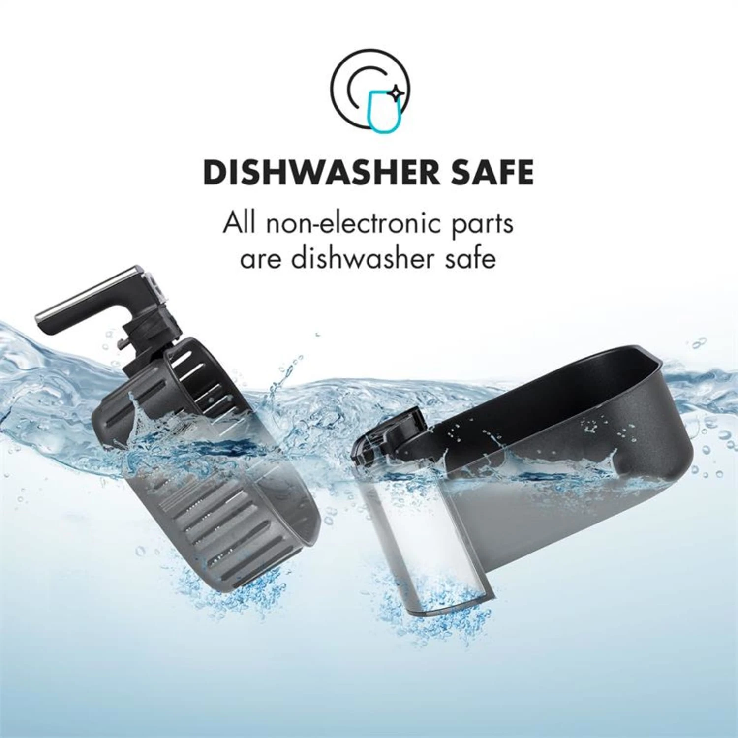 AeroVital Heißluftfritteuse 1700W 5,4 Liter Timer Edelstahl Silber 10 AeroVital Heißluftfritteuse 1700W 5,4 Liter Timer Edelstahl Silber – Bild 8