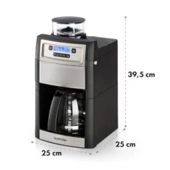 Aromatica II Duo Kaffeemaschine, Integriertes Mahlwerk, 1,25 L Silber -Haushaltsgeräte Geschäft 10032865 yy 0011 logo Klarstein Aromatica II Duo Kaffeemaschine schwarz