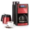 Aromatica II Duo Kaffeemaschine, Integriertes Mahlwerk, 1,25 L, Rot -Haushaltsgeräte Geschäft 10032866 yy 0001 titel Klarstein Aromatica II Duo Kaffeemaschine rot