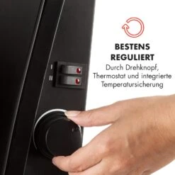 Gotland Glaskonvektor 600, 900 Und 1500W Standgerät Schwarz -Haushaltsgeräte Geschäft 10032867 de 0003 logo