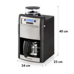 Aromatica II Kaffeemaschine, Mahlwerk, 1,25 L, Silber -Haushaltsgeräte Geschäft 10032872 yy 0011 logo Klarstein Aromatica II Kaffeemaschine silber
