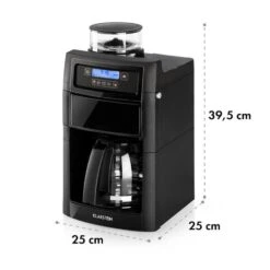 Aromatica II Set Kaffeemaschine, Mahlwerk, 1,25 L, Schwarz -Haushaltsgeräte Geschäft 10032874 yy 0011 logo Klarstein Aromatica II Duo Kaffeemaschine schwarz reedit