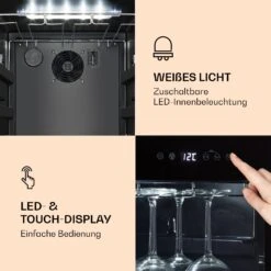 Bellevin 62 Weinkühlschrank 56 Flaschen 5-20°C EEC G 12 Bellevin 62 Weinkühlschrank 56 Flaschen 5-20°C EEC G -Haushaltsgeräte Geschäft 10032923 de 0003 logo