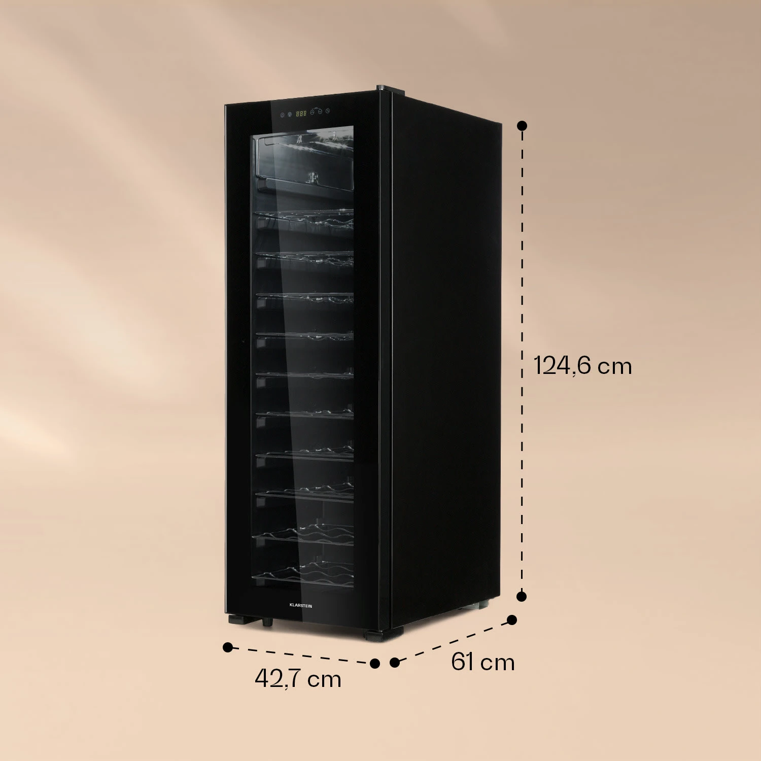 Bellevin 62 Weinkühlschrank 56 Flaschen 5-20°C EEC G 8 Bellevin 62 Weinkühlschrank 56 Flaschen 5-20°C EEC G – Bild 6