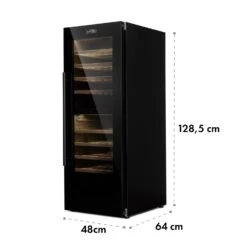 Barossa 77 Duo Weinkühlschrank 2 Zonen 191 L 77 Fl. Touch LED Schwarz -Haushaltsgeräte Geschäft 10032963 yy 0009 logo