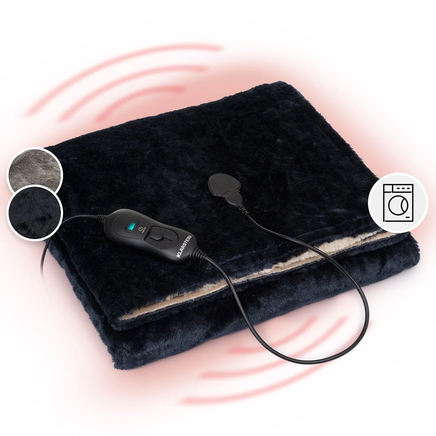 Dr. Watson SuperSoft Heizdecke 120 W 180 X 130 Cm Teddy-Plüsch 2 Dr. Watson SuperSoft Heizdecke 120 W 180 X 130 Cm Teddy-Plüsch