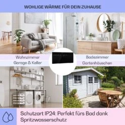 Hot Spot Slimcurve Heizgerät 80x40cm 40m² 2000W 5-40°C LED IP24 -Haushaltsgeräte Geschäft 10033017 de 0005 usp