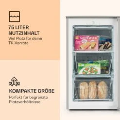 Garfield XL Gefrierschrank 4-Sterne 69L 80W Betriebsgeräusch: 41 DB -Haushaltsgeräte Geschäft 10033039 de 0003 logo