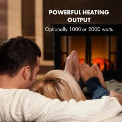 Innsbruck Elektrischer Kamin 1000/2000W Thermostat -Haushaltsgeräte Geschäft 10033092 yy 0003 logo Electric Fireplace Black YH15