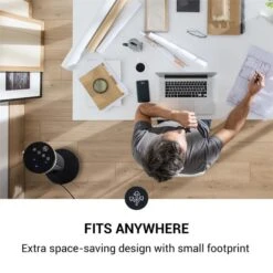 Heat Spike Turmheizgerät 1200/2200W 8h-Timer Thermostat Schwarz -Haushaltsgeräte Geschäft 10033141 yy 0003 logo oneConcept Heat Spike Turmheizgeraet schwarz