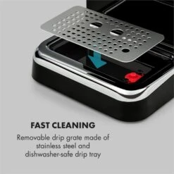 Espressionata Gusto Espressomaschine 1100W 15 Bar Druck Schwarz 16 Espressionata Gusto Espressomaschine 1100W 15 Bar Druck Schwarz -Haushaltsgeräte Geschäft 10033209 yy 0006 logo Klarstein Espressionata Gusto Espressomaschine