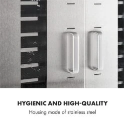 Master Jerky 24 Dörrautomat 5850W 40-90 °C 15h-Timer Edelstahl Silber -Haushaltsgeräte Geschäft 10033214 yy 0006 logo Klarstein Master Jerky 24 Doerrautomat silber