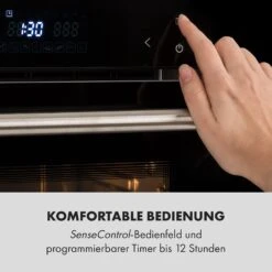 MasterFresh Dampfbackofen 230°C 24l Touch-Bedienfeld Schwarz 17 MasterFresh Dampfbackofen 230°C 24l Touch-Bedienfeld Schwarz -Haushaltsgeräte Geschäft 10033284 de 0005 logo