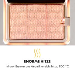 Crossfire Vertikaler Gasgrill 800°C Infrarot-Brenner 12.000 BTU Silber -Haushaltsgeräte Geschäft 10033288 de 0005 logo