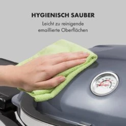 Parforce Duo Gasgrill 2 Brenner 4,4kW 15000BTU 300°C Grau -Haushaltsgeräte Geschäft 10033297 de 0006 logo