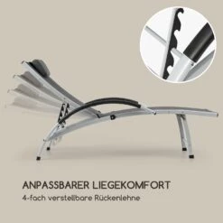 Sun Valley Sonnenliege Zusammenklappbar Kopfkissen Grau 13 Sun Valley Sonnenliege Zusammenklappbar Kopfkissen Grau -Haushaltsgeräte Geschäft 10033308 de 0003 logo