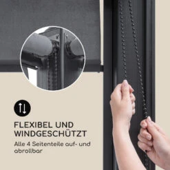 Pantheon Cortina Pavillon Mit Dach 3x6m 4 Seitenteile Grau -Haushaltsgeräte Geschäft 10033321 de 0005 logo