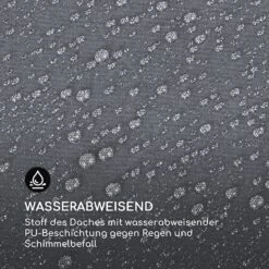 Pantheon Cortina Pavillon Mit Dach 3x6m 4 Seitenteile Grau -Haushaltsgeräte Geschäft 10033321 de 0008 logo