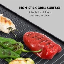 Porterhouse Elektrogrill 2200W Antihaft-Grillfläche Schwarz -Haushaltsgeräte Geschäft 10033322 yy 0004 logo Klarstein Porterhouse Elektrogrill 2200W schwarz