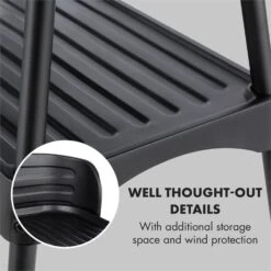 Porterhouse Elektrogrill 2200W Antihaft-Grillfläche Schwarz -Haushaltsgeräte Geschäft 10033322 yy 0005 logo Klarstein Porterhouse Elektrogrill 2200W schwarz