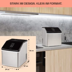 Clearcube Eiswürfelmaschine Klareis 13kg/24h Edelstahl Schwarz 14 Clearcube Eiswürfelmaschine Klareis 13kg/24h Edelstahl Schwarz -Haushaltsgeräte Geschäft 10033350 de 0006 usp