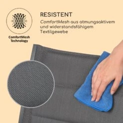 Torremolinos Gartenstühle 2 St. Aluminium ComfortMesh Dunkelgrau -Haushaltsgeräte Geschäft 10033404 de 0003 logo