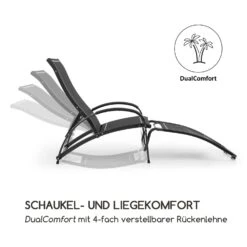 Beverly Wood Sonnenliege Schaukelstuhl Aluminium Schwarz -Haushaltsgeräte Geschäft 10033453 de 0003 logo